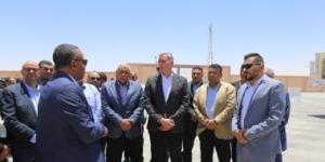 وزير البترول يفتتح محطة الغاز الرئيسية المغذية لمدينة الخارجة بالوادي الجديد